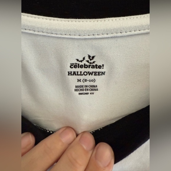 Celebrate Halloween Ghost Matching Pajama Set Womens SZ M New Long Sleeve Jogger - Picture 2 of 9